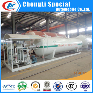 10ton 20000liters 20m3 LPG Gas Cylinder Filling Station