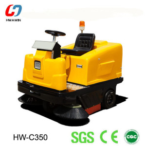 Battery Power Electric Cleaning Machine Road Sweeper
