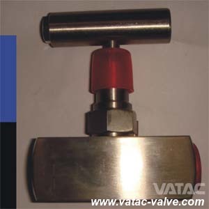 Cl1500 Stainless Steel F316/F304/F316L/F304L NPT/Screwed/Threaded Needle Valve