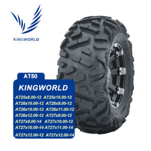 Kingworld Brand 4pr 6pr UTV ATV Tires 25X8-12 25X10-12