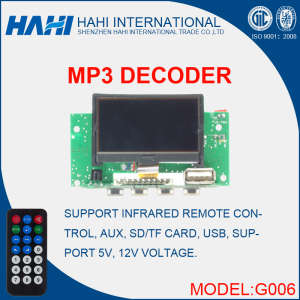 FM Radio USB TF PCB Design Assembly Decoder Board