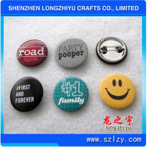 Tinplate Badge Custom Logo Printing Button Badge