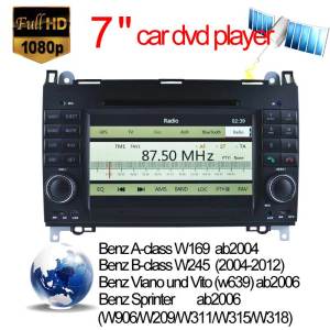 Car GPS for Benz a/B Class Auto DVD GPS (2005 Onwards) with DVB-T MPEG4 or ISDB-T or ATSC-Mh (HL-882