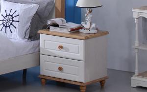 Solid Wooden Drawers Bedside Nightstand (M-X2092)