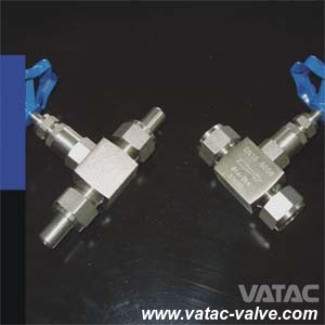 NPT Handwheel Wheel Duplex Ss Needle Valve