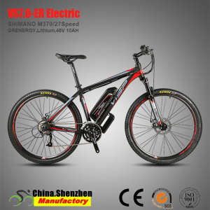 48V Lithium Battery 350W 27.5er Wheel 27speed Mountain Electric Bike